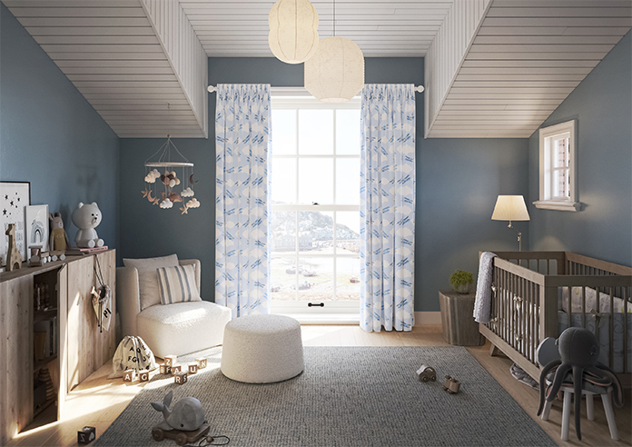 Flying Ace, Clear Sky - Made to Measure Curtains - Image 14